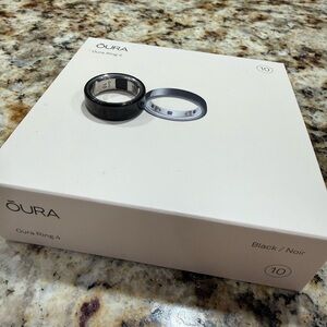 Oura Sleek Black Men's/ Women’s ring